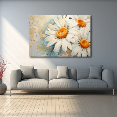 Flower Canvas Wall Decor